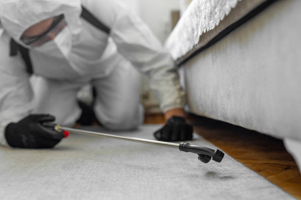 Professional Pest Control technician working in Ozark, AL